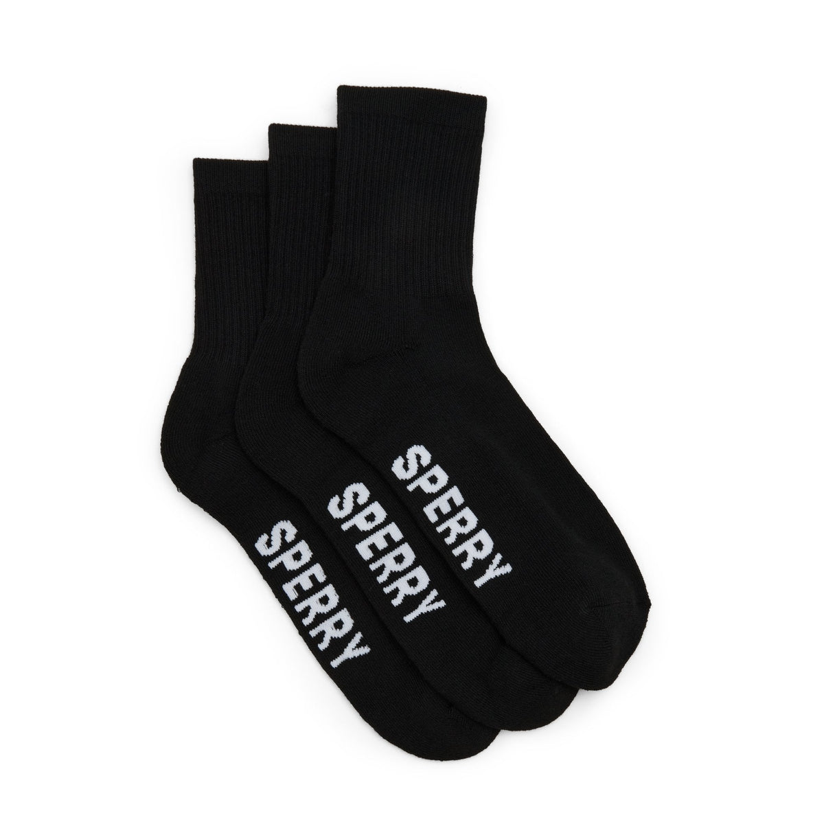 Mens 3-Pack Short Crew Socks image 1