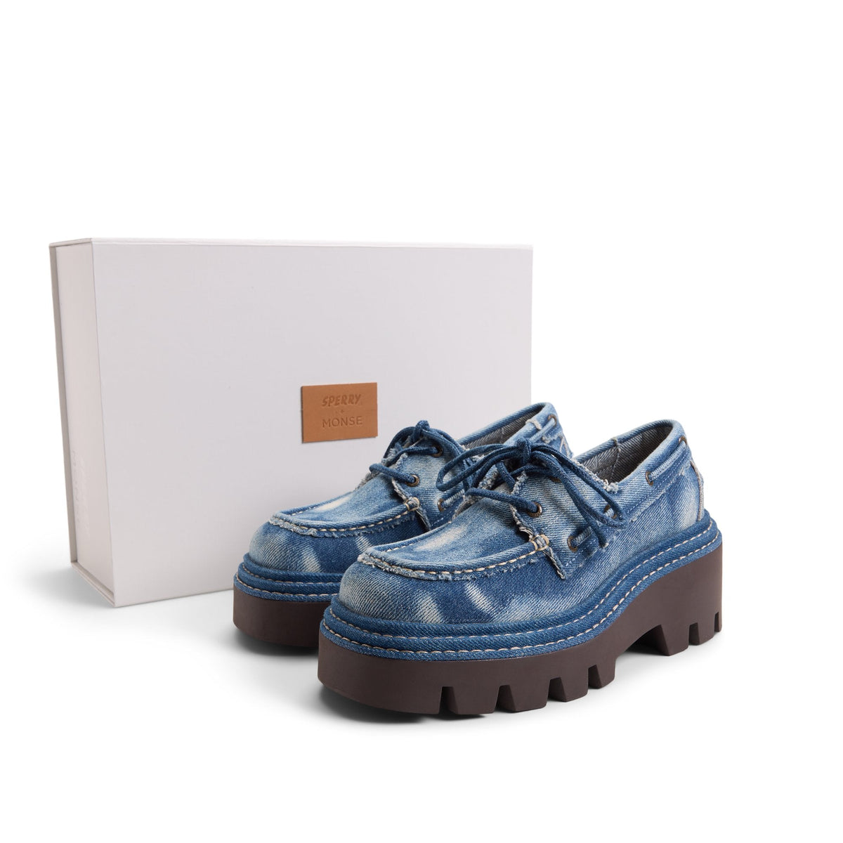 Sperry x MONSE Authentic Original™ 2-Eye Lug Boat Shoe image 7